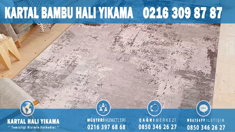Kartal Kordonboyu Bambu Halı Yıkama