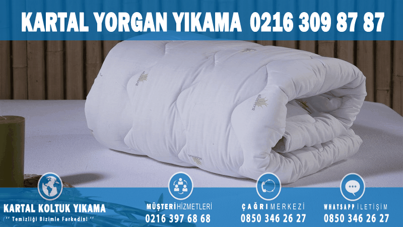 Kartal Mikrofiber Yorgan Yıkama