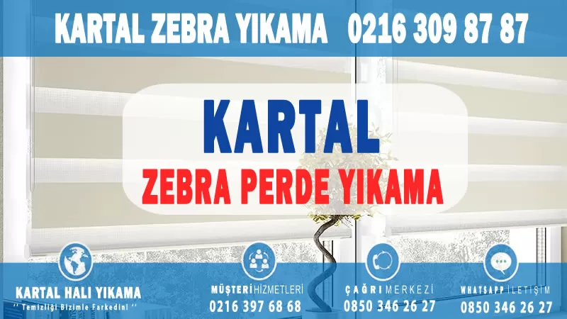 Kartal Atalar Zebra Perde Yıkama